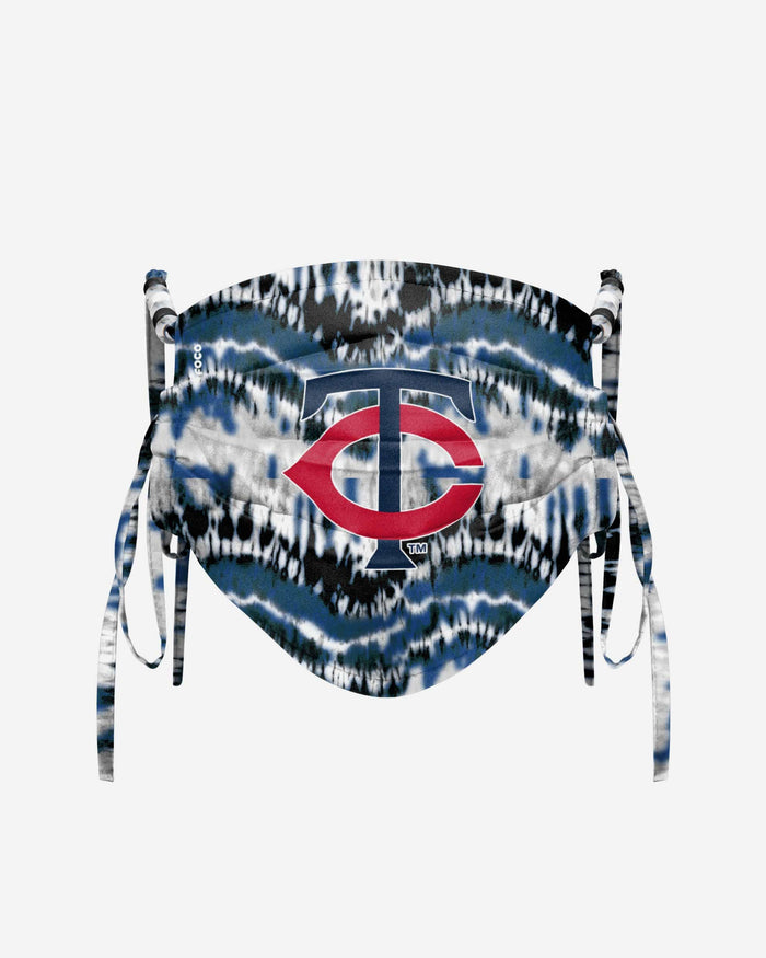 Minnesota Twins Tie-Dye Beaded Tie-Back Face Cover FOCO - FOCO.com