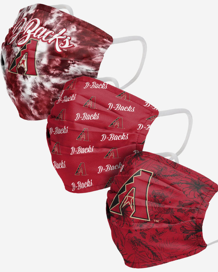 Arizona Diamondbacks Womens Matchday 3 Pack Face Cover FOCO - FOCO.com