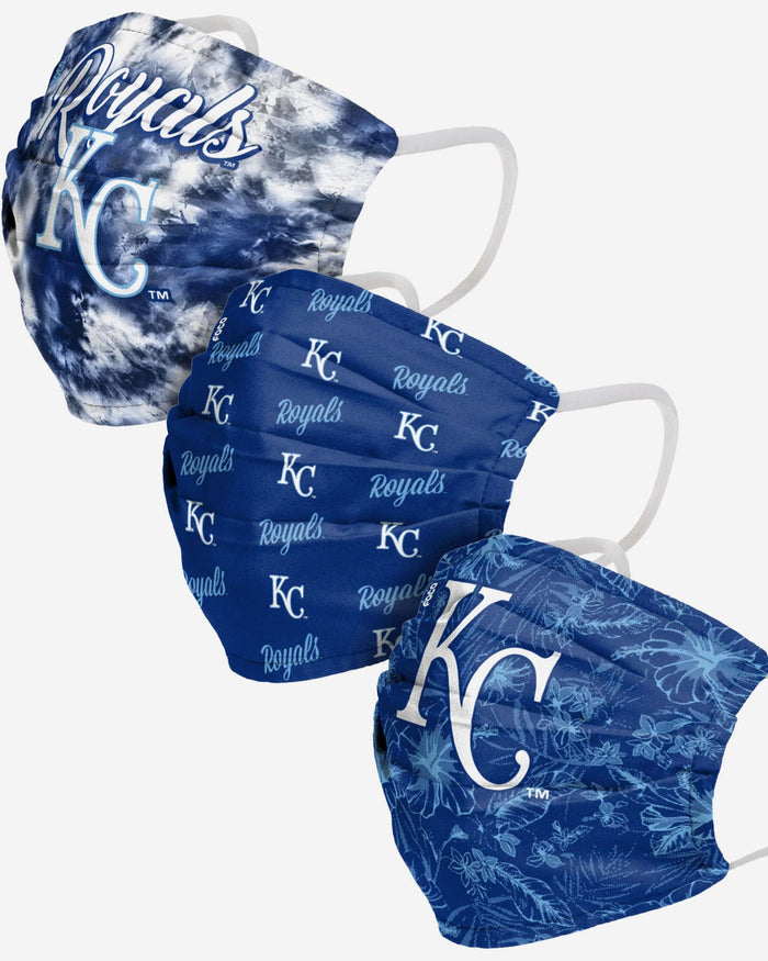 Kansas City Royals Womens Matchday 3 Pack Face Cover FOCO - FOCO.com