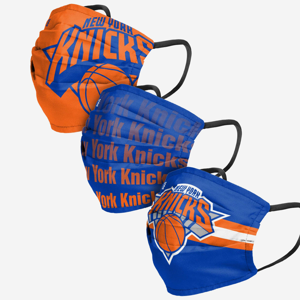 New York Knicks Matchday 3 Pack Face Cover FOCO - FOCO.com