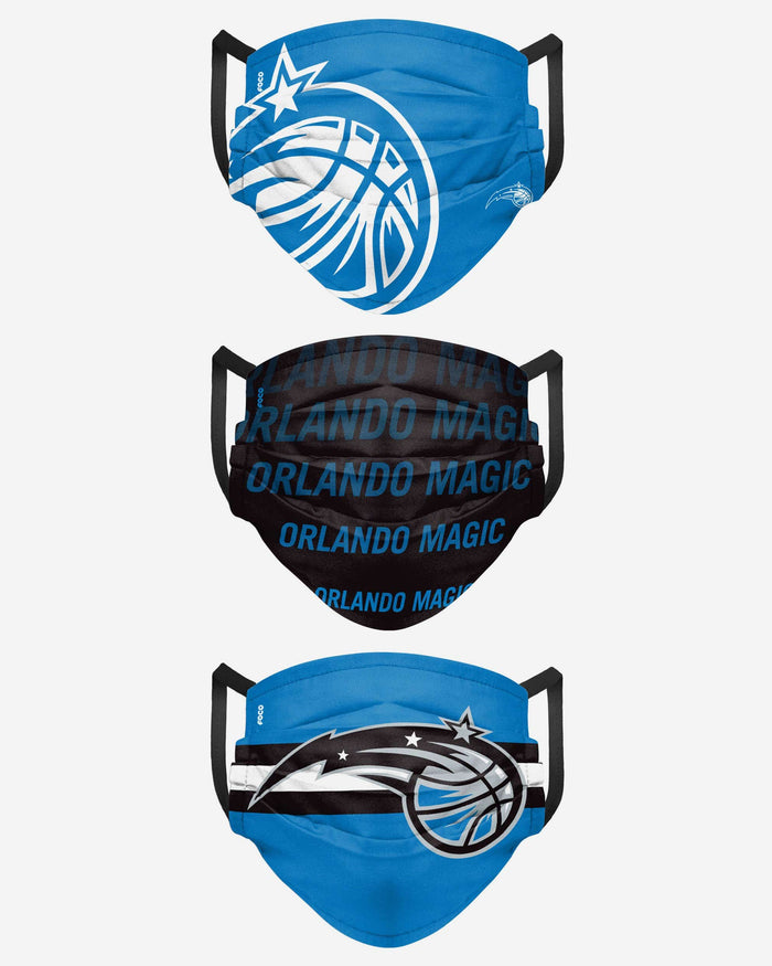 Orlando Magic Matchday 3 Pack Face Cover FOCO - FOCO.com