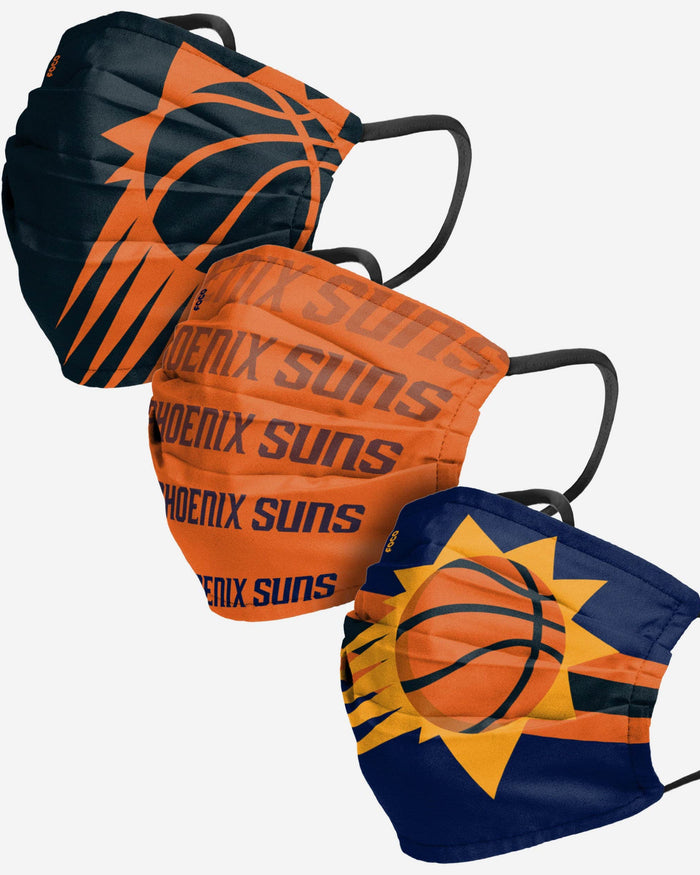 Phoenix Suns Matchday 3 Pack Face Cover FOCO - FOCO.com