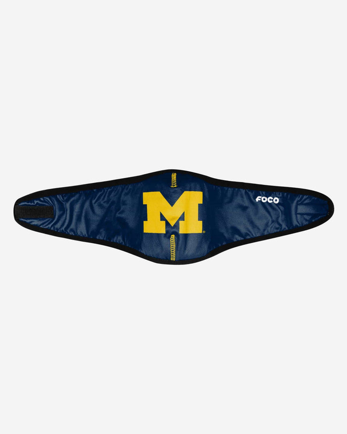 Michigan Wolverines Big Logo Earband Face Cover FOCO - FOCO.com