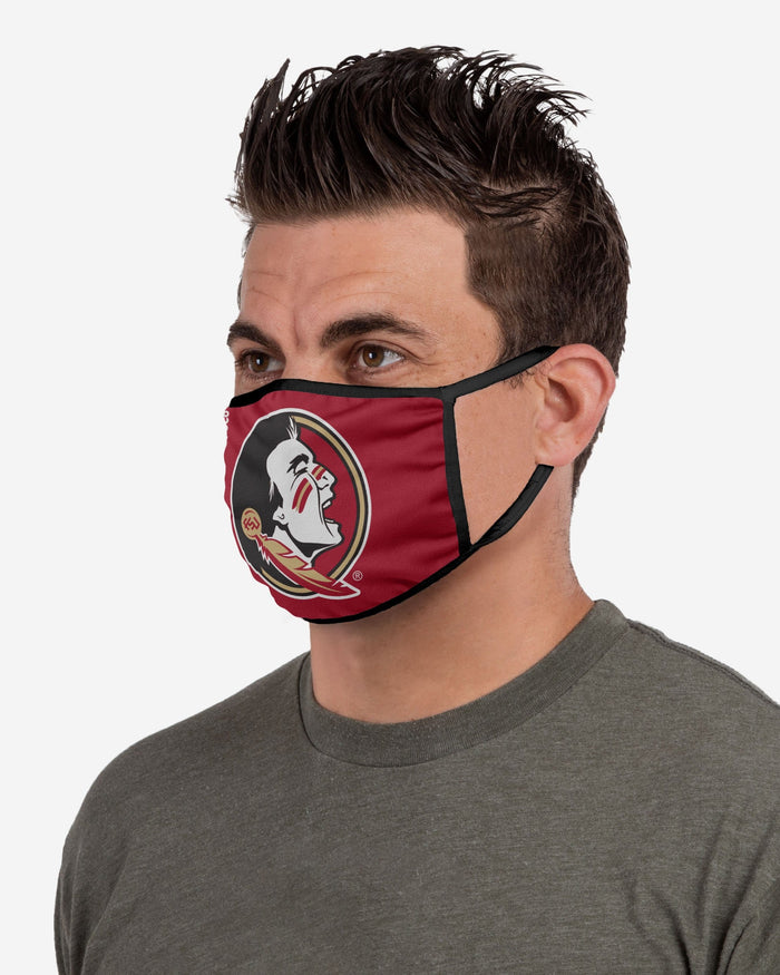 Florida State Seminoles Solid Big Logo Face Cover FOCO - FOCO.com