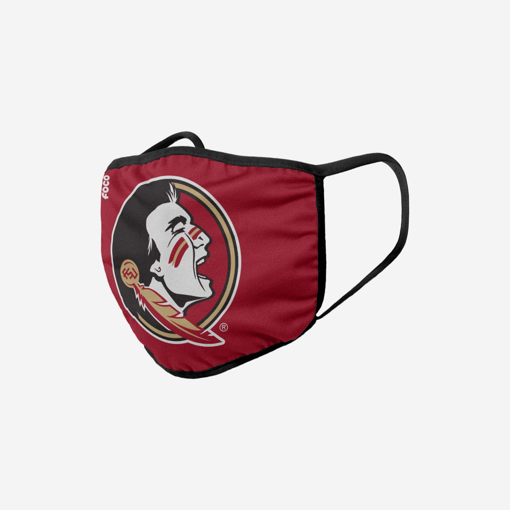 Florida State Seminoles Solid Big Logo Face Cover FOCO - FOCO.com