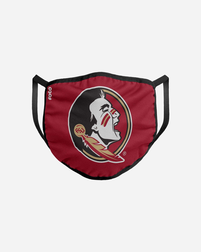 Florida State Seminoles Solid Big Logo Face Cover FOCO - FOCO.com