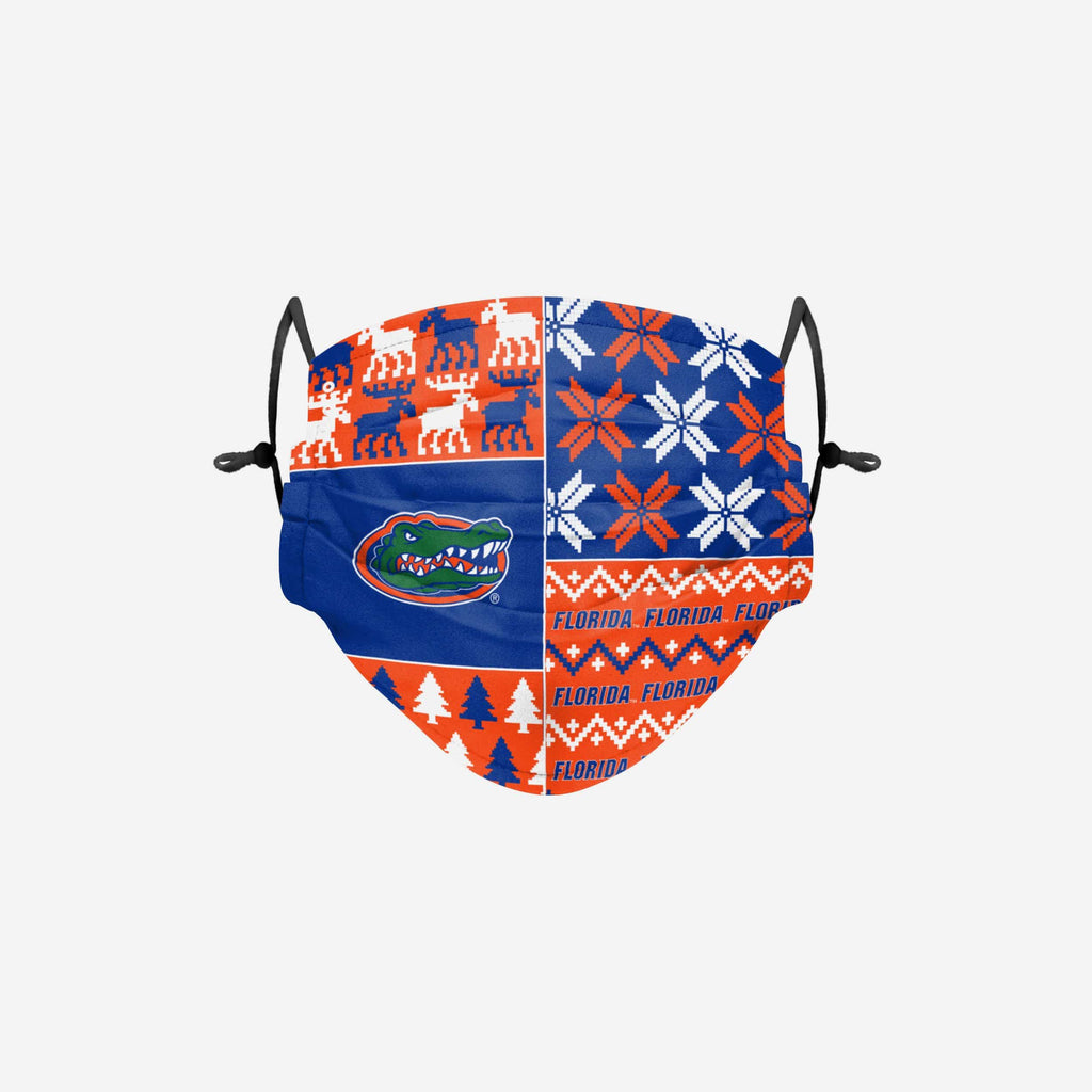 Florida Gators Busy Block Adjustable Face Cover FOCO - FOCO.com