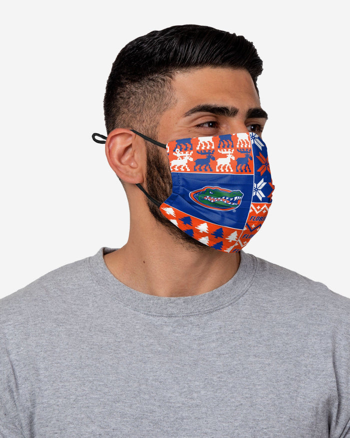 Florida Gators Busy Block Adjustable Face Cover FOCO - FOCO.com