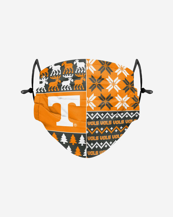 Tennessee Volunteers Busy Block Adjustable Face Cover FOCO - FOCO.com