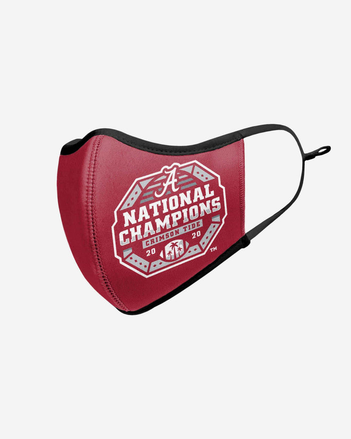 Alabama Crimson Tide 2020 Football National Champions Sport Face Cover FOCO - FOCO.com