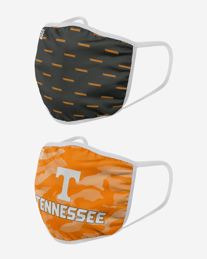 Tennessee Volunteers Clutch 2 Pack Face Cover FOCO - FOCO.com