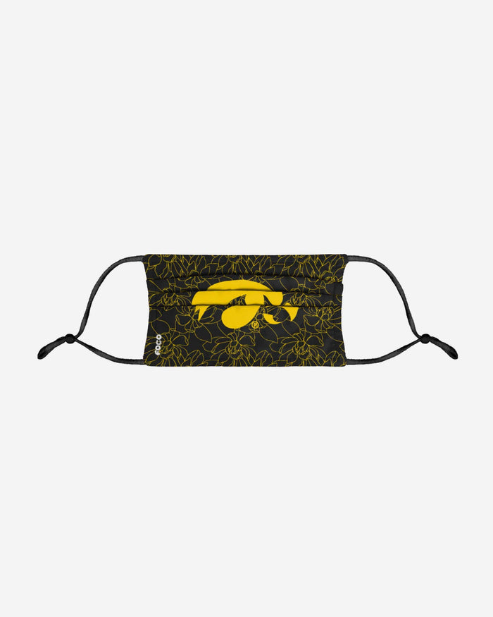 Iowa Hawkeyes Gameday Gardener 3 Pack Face Cover FOCO - FOCO.com