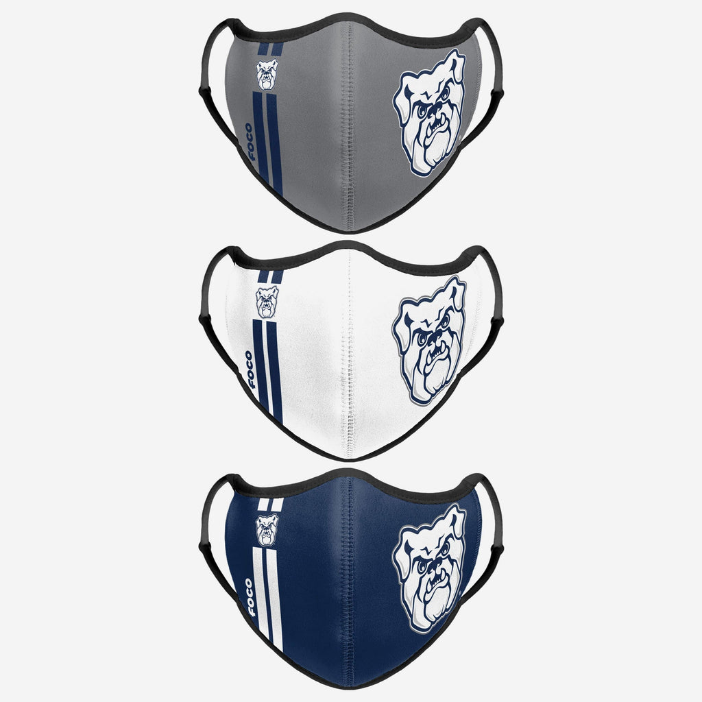 Butler Bulldogs Sport 3 Pack Face Cover FOCO - FOCO.com