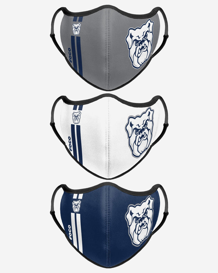 Butler Bulldogs Sport 3 Pack Face Cover FOCO - FOCO.com