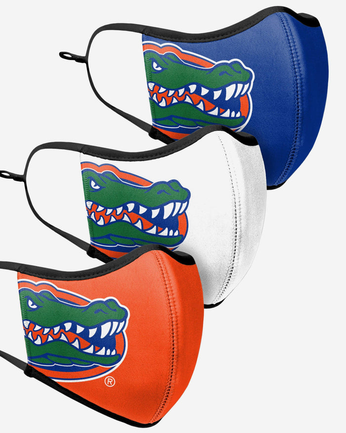 Florida Gators Sport 3 Pack Face Cover FOCO - FOCO.com