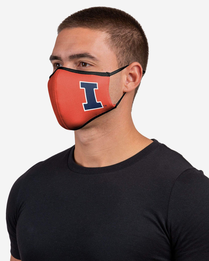 Illinois Fighting Illini Sport 3 Pack Face Cover FOCO - FOCO.com