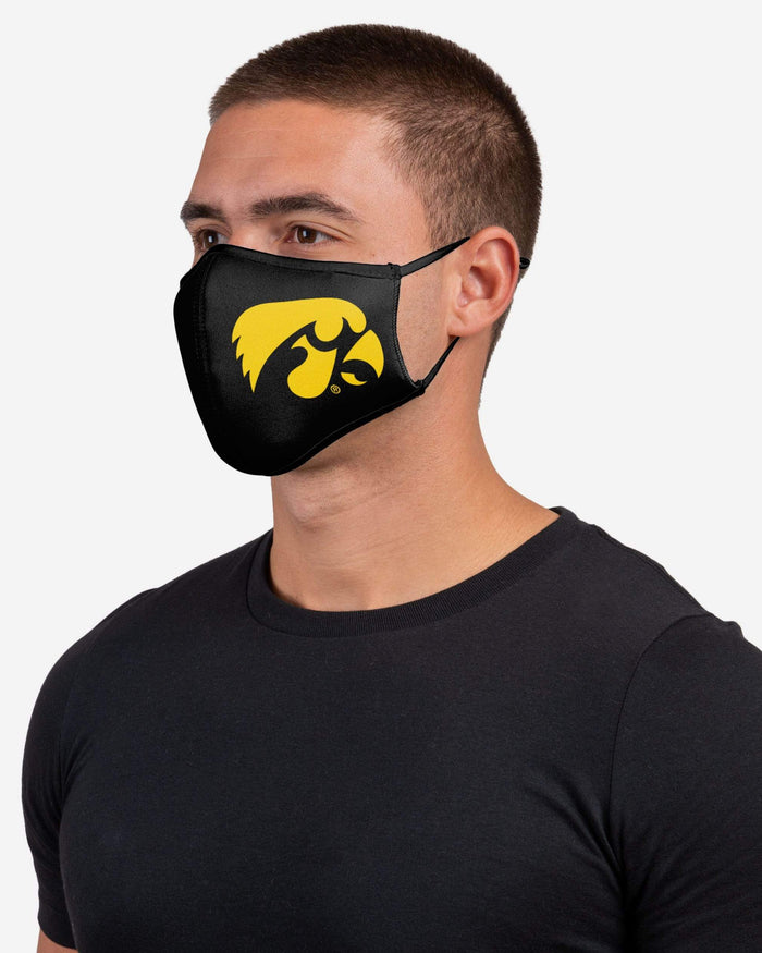 Iowa Hawkeyes Sport 3 Pack Face Cover FOCO - FOCO.com