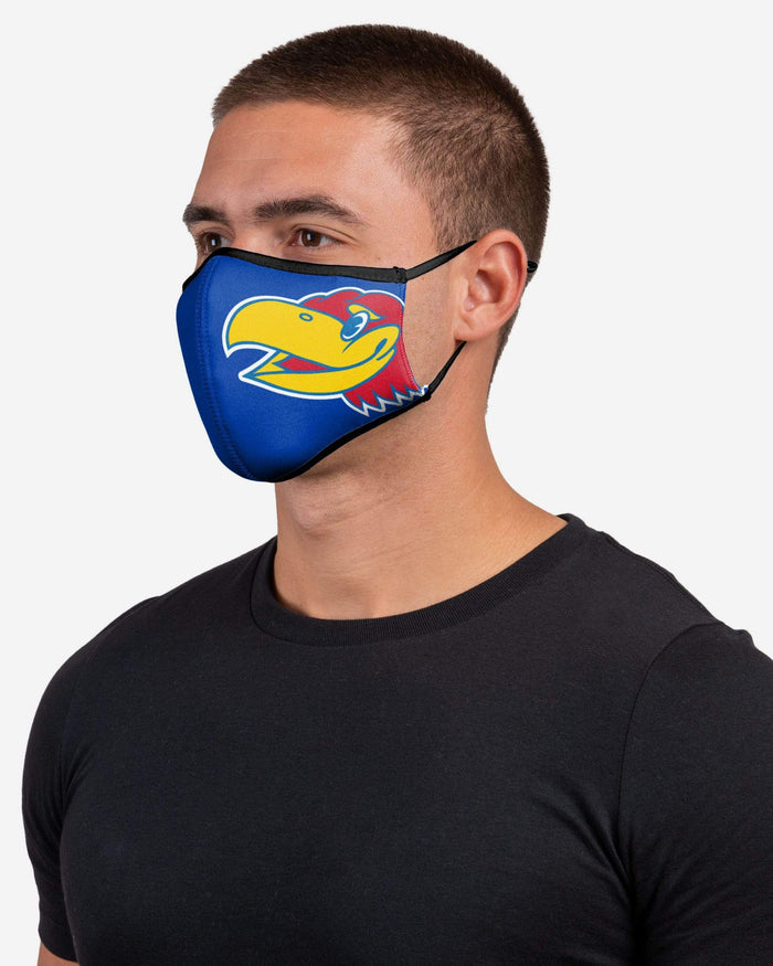 Kansas Jayhawks Sport 3 Pack Face Cover FOCO - FOCO.com