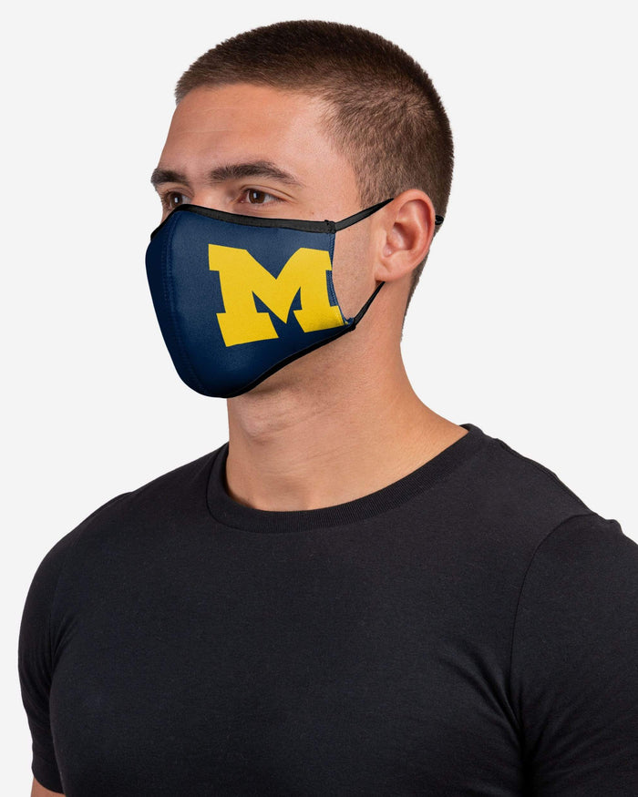 Michigan Wolverines Sport 3 Pack Face Cover FOCO - FOCO.com