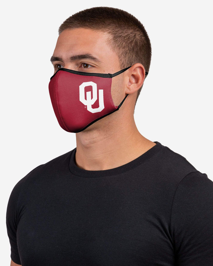 Oklahoma Sooners Sport 3 Pack Face Cover FOCO - FOCO.com