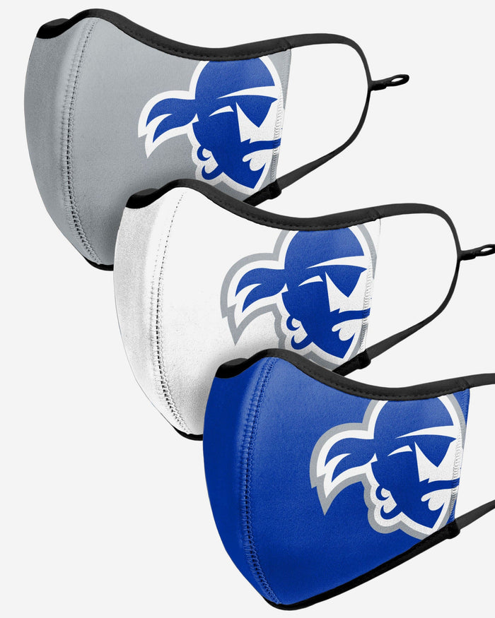 Seton Hall Pirates Sport 3 Pack Face Cover FOCO - FOCO.com