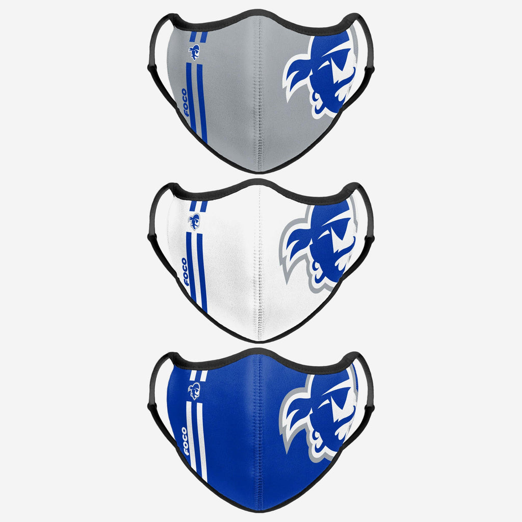 Seton Hall Pirates Sport 3 Pack Face Cover FOCO - FOCO.com