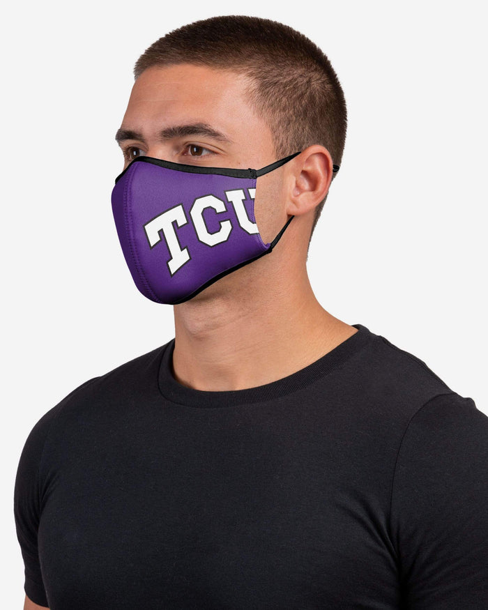 TCU Horned Frogs Sport 3 Pack Face Cover FOCO - FOCO.com