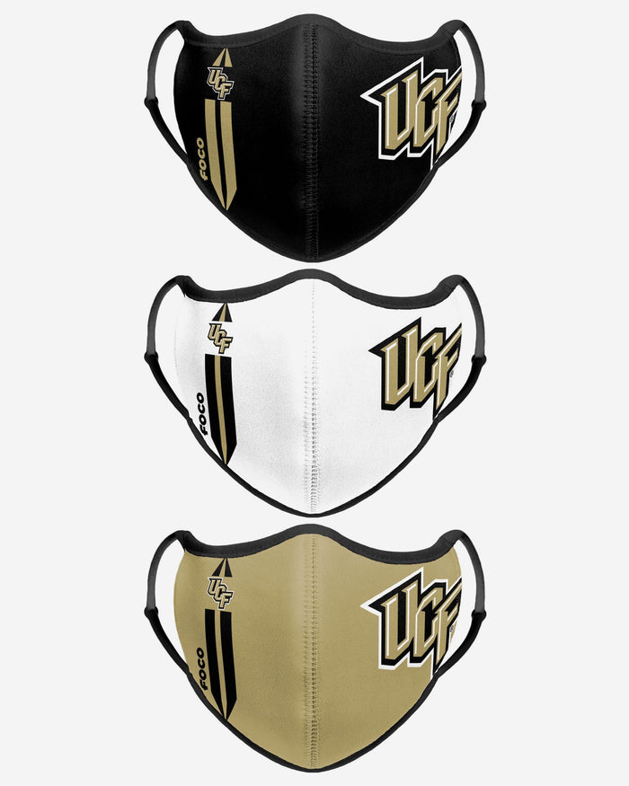 UCF Knights Sport 3 Pack Face Cover FOCO - FOCO.com