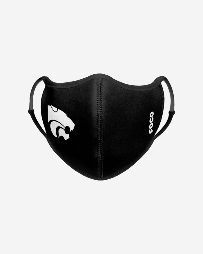 Kansas State Wildcats On-Field Sideline Black Sport Face Cover FOCO - FOCO.com