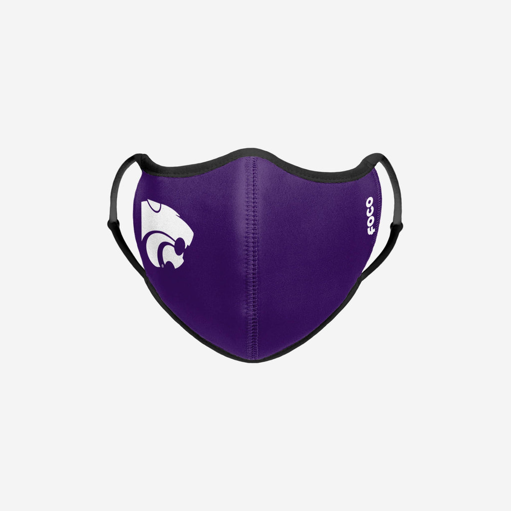 Kansas State Wildcats On-Field Sideline Purple Sport Face Cover FOCO - FOCO.com