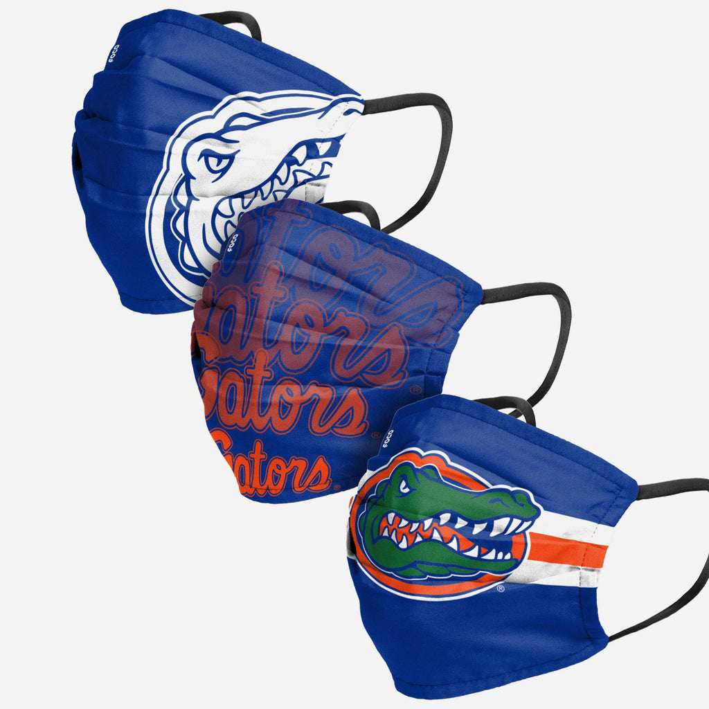 Florida Gators Matchday 3 Pack Face Cover FOCO - FOCO.com