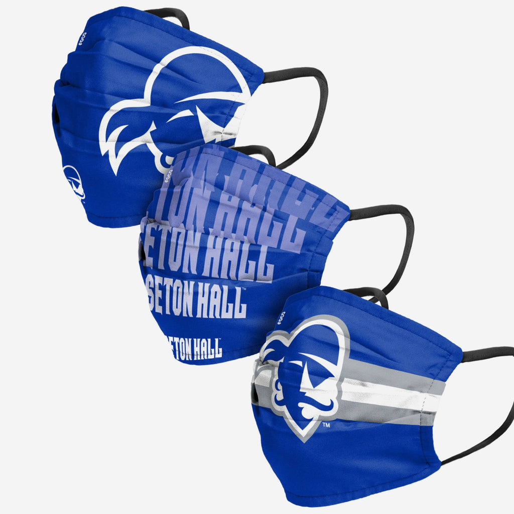 Seton Hall Pirates Matchday 3 Pack Face Cover FOCO - FOCO.com