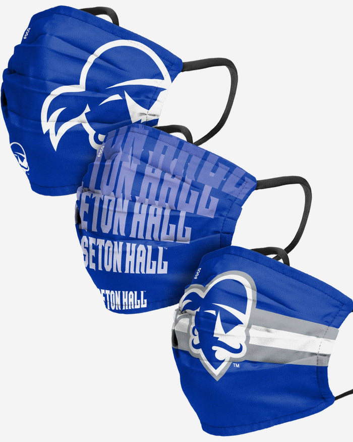 Seton Hall Pirates Matchday 3 Pack Face Cover FOCO - FOCO.com