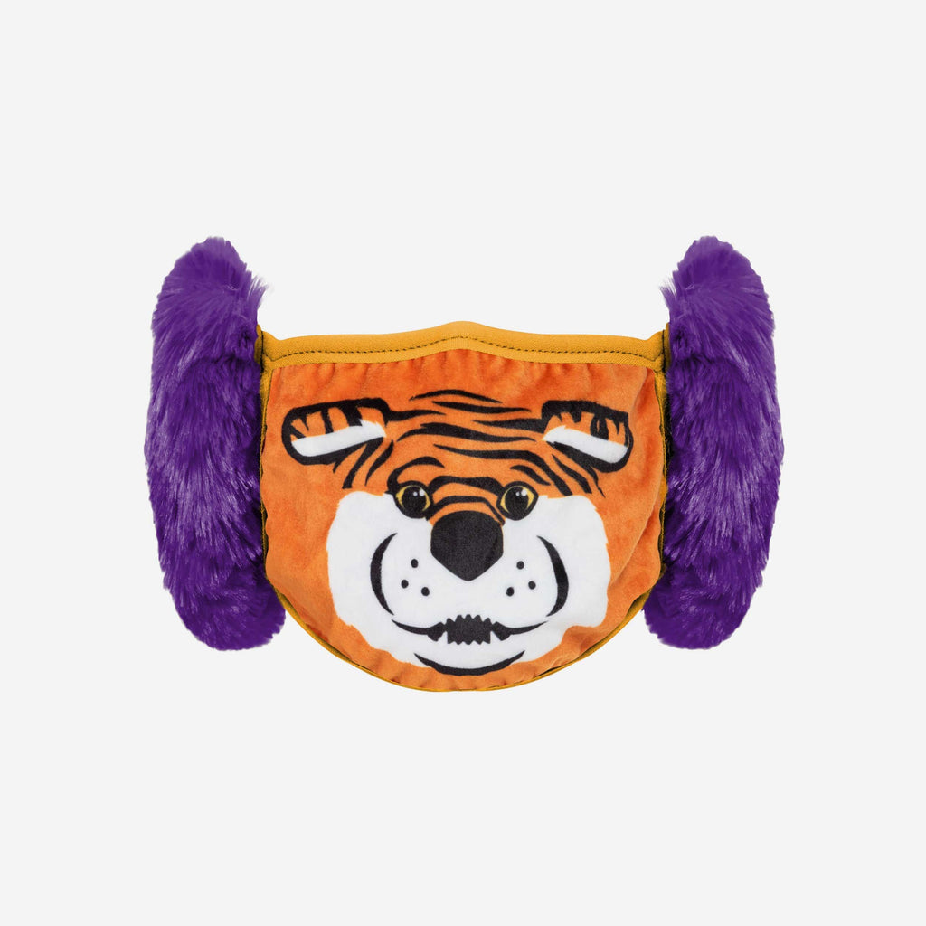 Mike The Tiger LSU Tigers Mascot Earmuff Face Cover FOCO Adult - FOCO.com