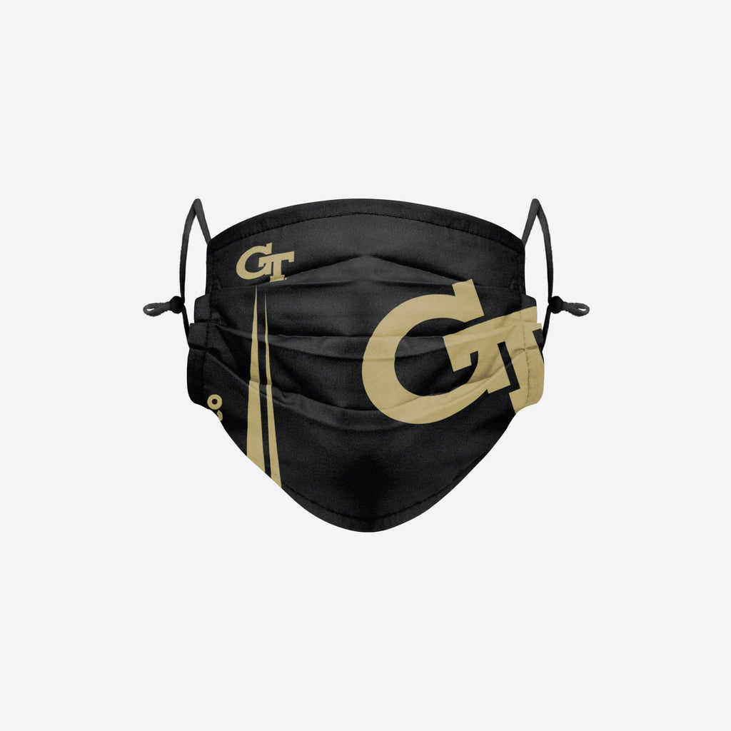 Georgia Tech Yellow Jackets On-Field Sideline Logo Black Face Cover FOCO - FOCO.com