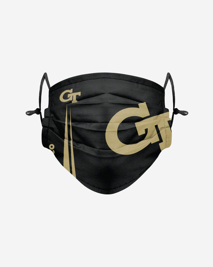 Georgia Tech Yellow Jackets On-Field Sideline Logo Black Face Cover FOCO - FOCO.com