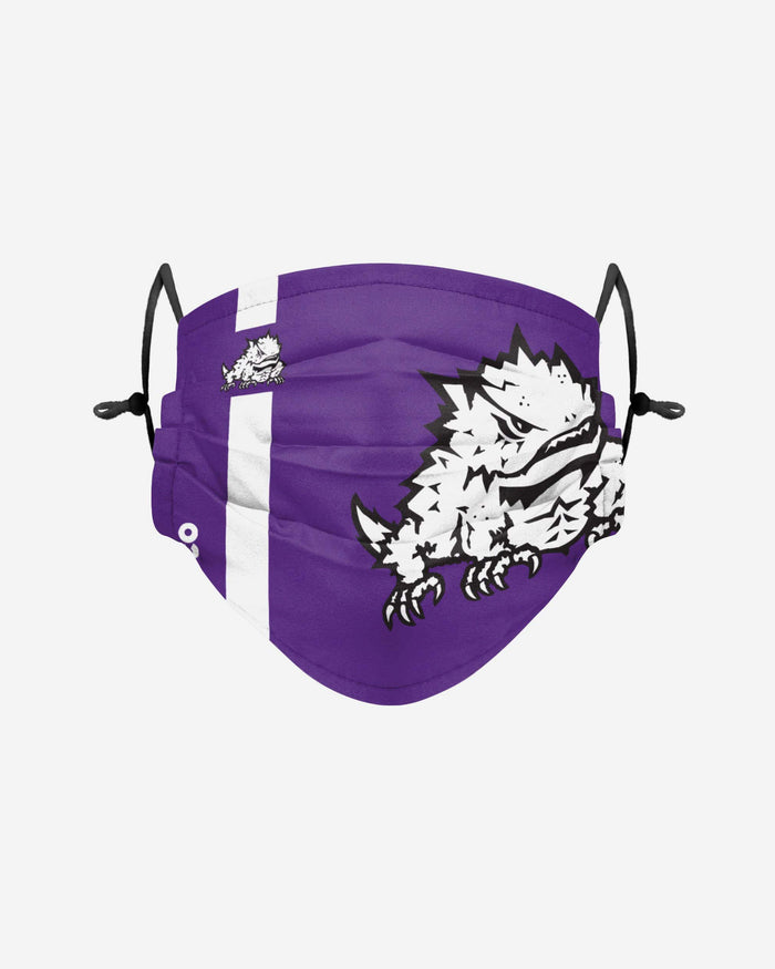 TCU Horned Frogs On-Field Sideline Logo Face Cover FOCO - FOCO.com