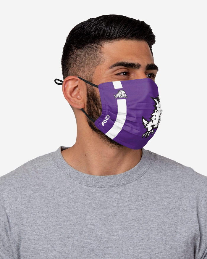 TCU Horned Frogs On-Field Sideline Logo Face Cover FOCO - FOCO.com