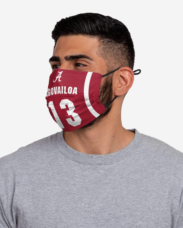 Tua Tagovailoa Alabama Crimson Tide Adjustable Face Cover FOCO - FOCO.com