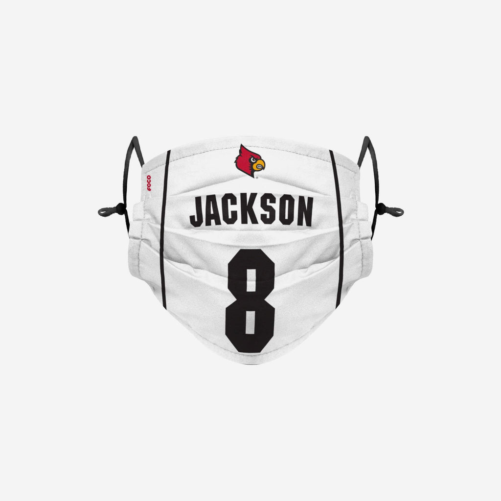 Lamar Jackson Louisville Cardinals Adjustable Face Cover FOCO - FOCO.com