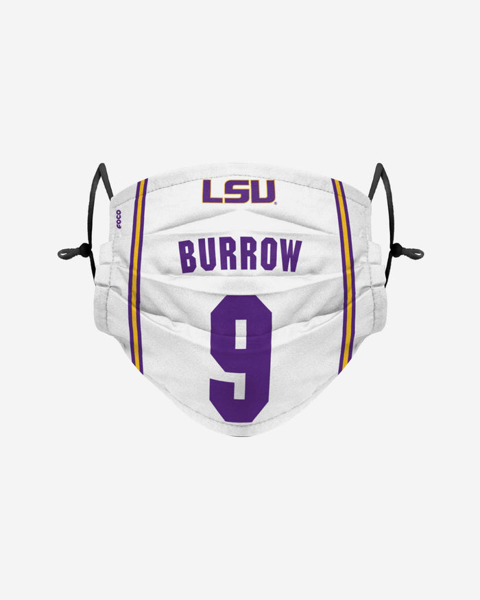 Joe Burrow LSU Tigers Adjustable Face Cover FOCO - FOCO.com