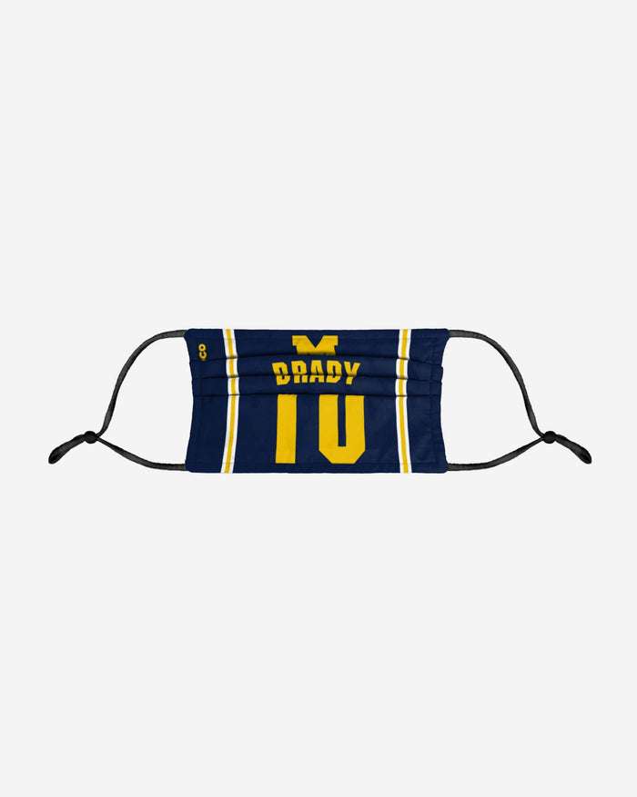 Tom Brady Michigan Wolverines Adjustable Face Cover FOCO - FOCO.com