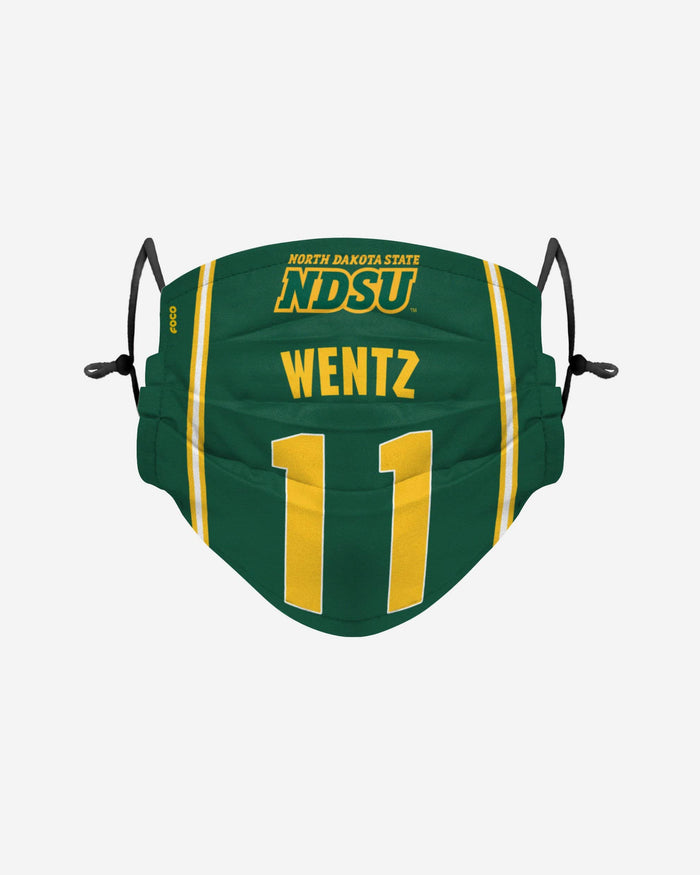 Carson Wentz North Dakota State Bison Adjustable Face Cover FOCO - FOCO.com