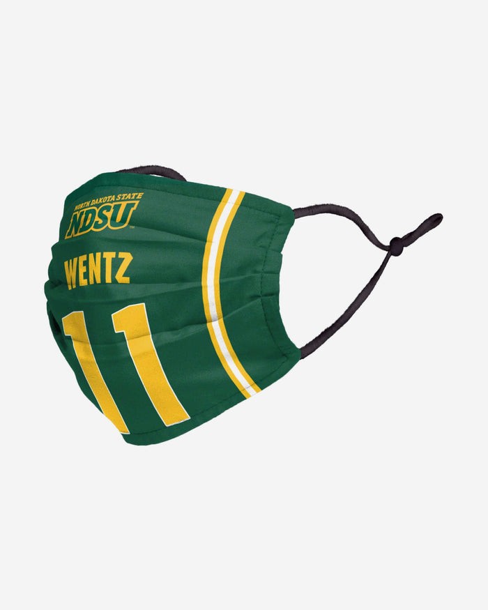 Carson Wentz North Dakota State Bison Adjustable Face Cover FOCO - FOCO.com