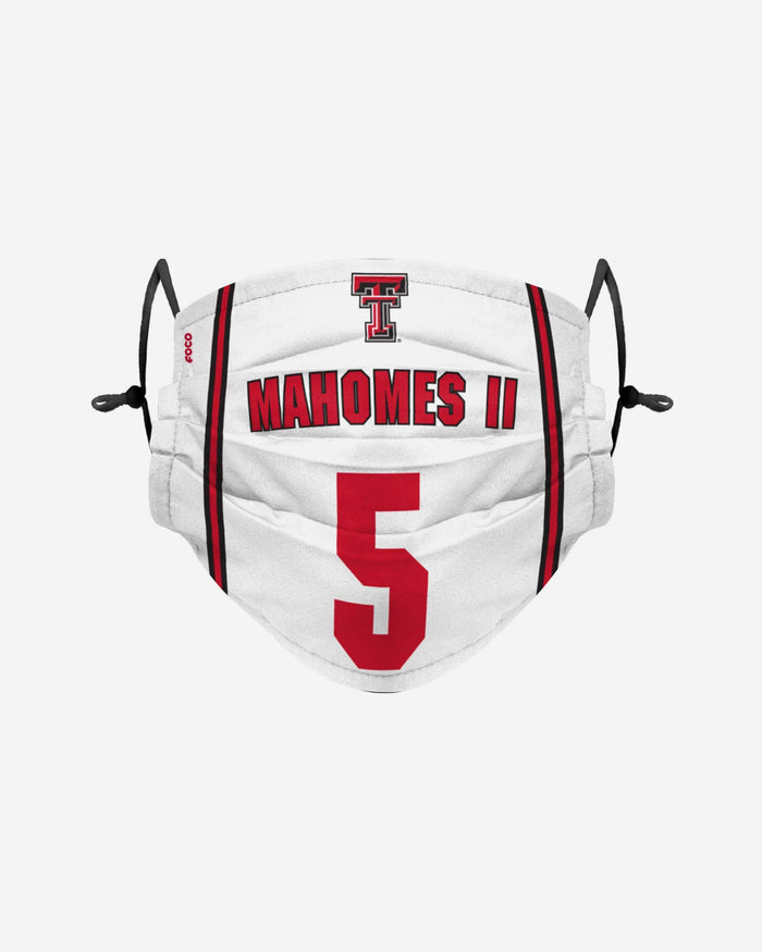 Patrick Mahomes Texas Tech Red Raiders Adjustable Face Cover FOCO - FOCO.com