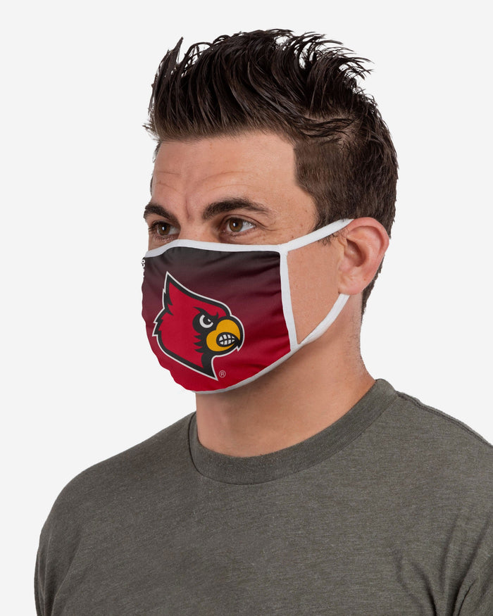 Louisville Cardinals Printed 2 Pack Face Cover FOCO - FOCO.com