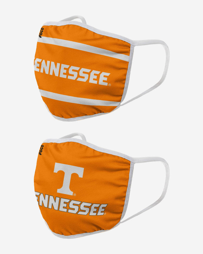 Tennessee Volunteers Printed 2 Pack Face Cover FOCO - FOCO.com