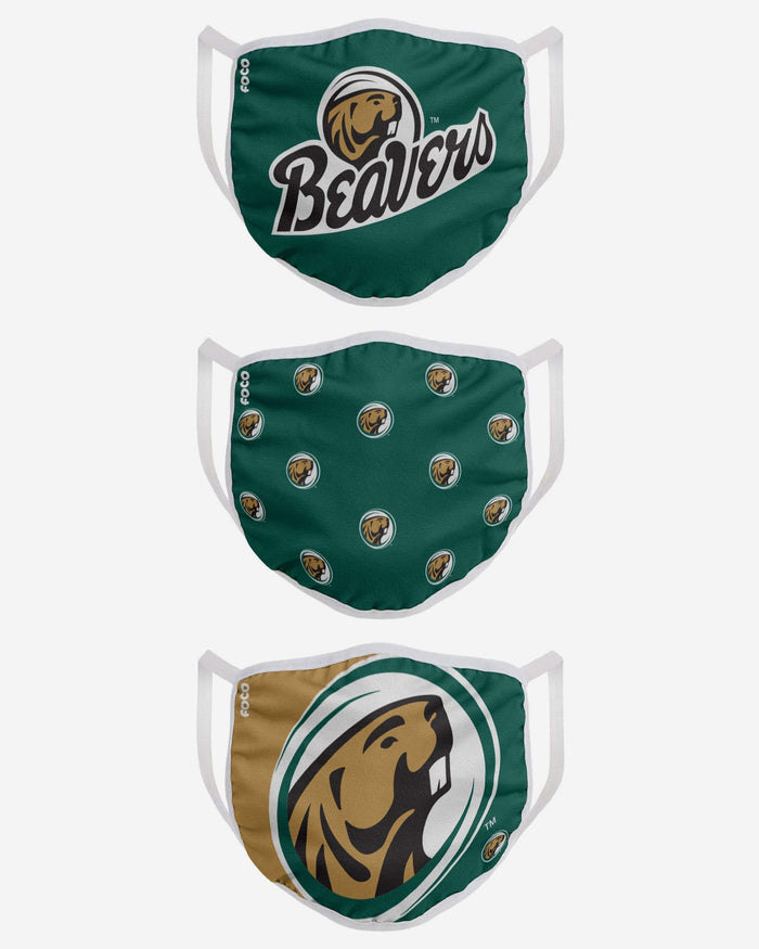 Bemidji State Beavers 3 Pack Face Cover FOCO - FOCO.com