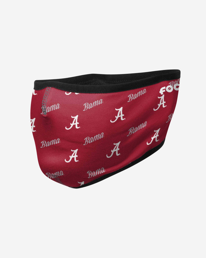 Alabama Crimson Tide Repeat Script Earband Face Cover FOCO - FOCO.com