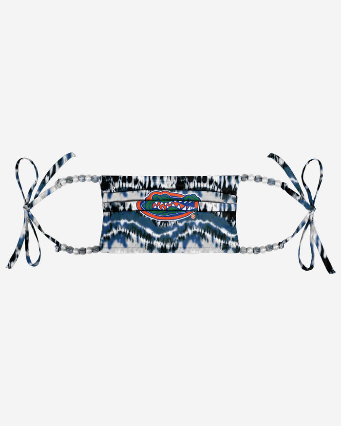 Florida Gators Tie-Dye Beaded Tie-Back Face Cover FOCO - FOCO.com